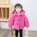 Children's Lamb Jacket Girls Autumn And Winter